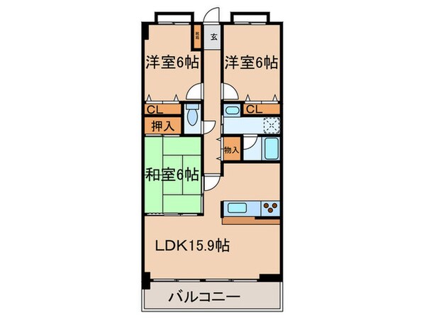 リ－フマンション　グロリアスの物件間取画像